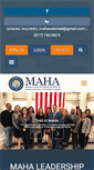 Mobile Screenshot of mahaweb.org